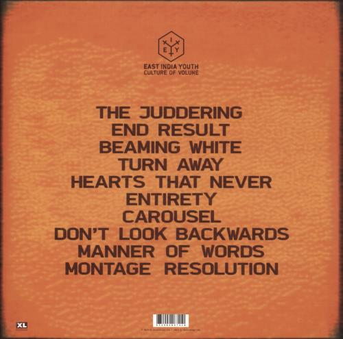 East India Youth Culture Of Volume - Autographed 2-LP vinyl record set (Double LP Album) UK 0GU2LCU735632