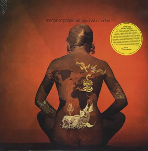 East Of Eden Mercator Projected By East Of Eden vinyl LP album (LP record) UK EOELPME401226