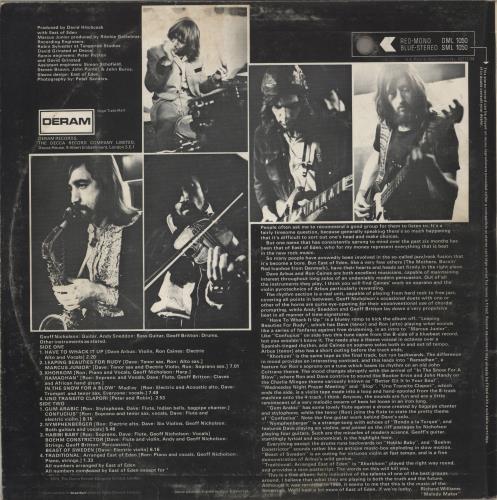 East Of Eden Snafu - 1st vinyl LP album (LP record) UK EOELPSN381012