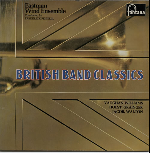 Eastman Wind Ensemble British Band Classics 2-LP vinyl record set (Double LP Album) UK G8W2LBR632204