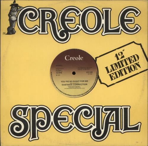 Eastside Connection You're So Right For Me 12" vinyl single (12 inch record / Maxi-single) UK 5EC12YO737549