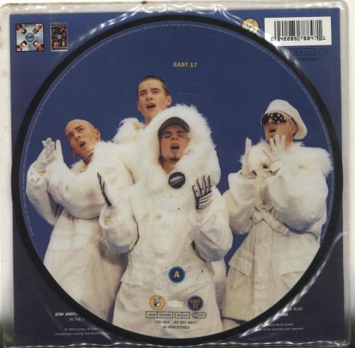 East 17 Stay Another Day UK 7" vinyl picture disc 7 inch