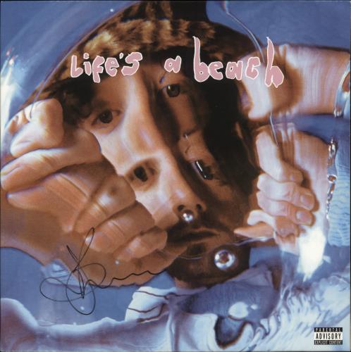 Easy Life Life's A Beach - Transparent Purple - Autographed vinyl LP album (LP record) UK ZC2LPLI878827