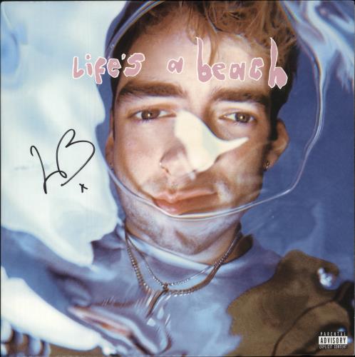 Easy Life Life's A Beach - Transparent Yellow - Autographed vinyl LP album (LP record) UK ZC2LPLI878877