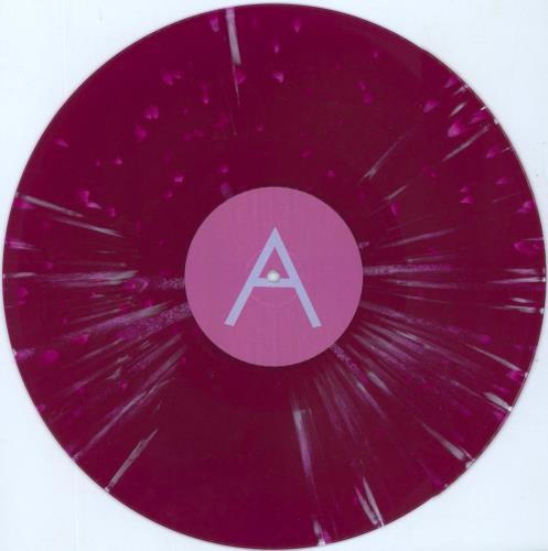 Eat Lights Become Lights Live - Purple Transparent With White Splatter Vinyl 12" vinyl single (12 inch record / Maxi-single) UK I-W12LI806010