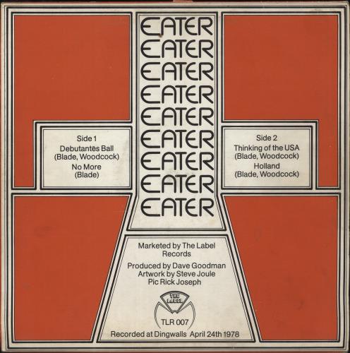Eater Get Your Yo Yo's Out [Eater Live E.P.] - White Vinyl + Red Sleeve 12" vinyl single (12 inch record / Maxi-single) UK ETR12GE866529
