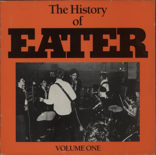 Eater The History Of Eater Volume One - Blue Vinyl vinyl LP album (LP record) UK ETRLPTH877741