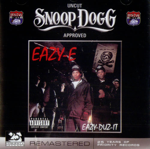 Eazy-E Eazy Duz It CD album (CDLP) UK EZ-CDEA497516