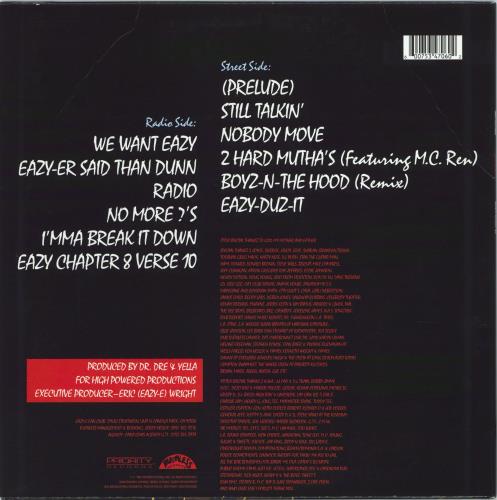 Eazy-E Eazy-Duz-It - 180gram Vinyl vinyl LP album (LP record) UK EZ-LPEA771341