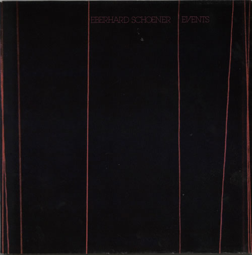 Eberhard Schoener Events vinyl LP album (LP record) Dutch EBELPEV627264