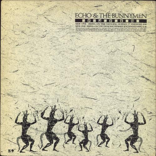 Echo & The Bunnymen Bring On The Dancing Horses 12" vinyl single (12 inch record / Maxi-single) US ECH12BR66950