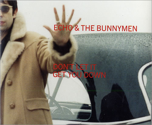Echo & The Bunnymen Don't Let It Get You Down 2-CD single set (Double CD single) UK ECH2SDO142826