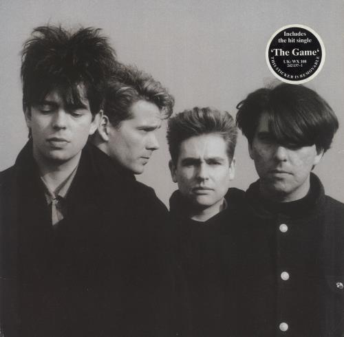 Echo & The Bunnymen Echo & The Bunnymen - Stickered vinyl LP album (LP record) UK ECHLPEC174444