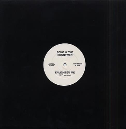 Echo & The Bunnymen Enlighten Me 12" vinyl single (12 inch record / Maxi-single) UK ECH12EN130022