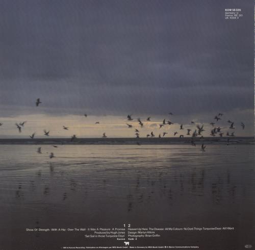 Echo & The Bunnymen Heaven Up Here vinyl LP album (LP record) German ECHLPHE763818