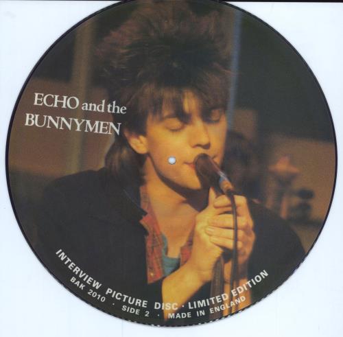 Echo & The Bunnymen Interview Picture Disc vinyl LP album (LP record) UK ECHLPIN766871