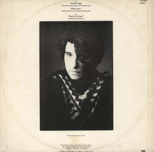 Echo & The Bunnymen Lips Like Sugar 12" vinyl single (12 inch record / Maxi-single) UK ECH12LI129144