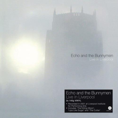 Echo & The Bunnymen Live In Liverpool - 140 Gram Black Vinyl - Sealed 2-LP vinyl record set (Double LP Album) UK ECH2LLI803202