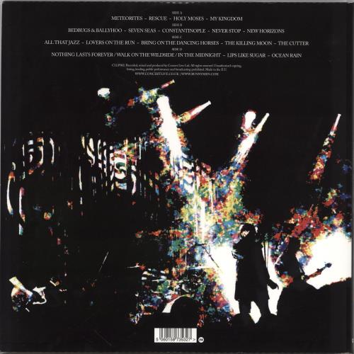 Echo & The Bunnymen Live In London 2-LP vinyl record set (Double LP Album) UK ECH2LLI766599