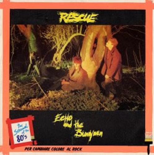 Echo & The Bunnymen Rescue 7" vinyl single (7 inch record / 45) Italian ECH07RE169328