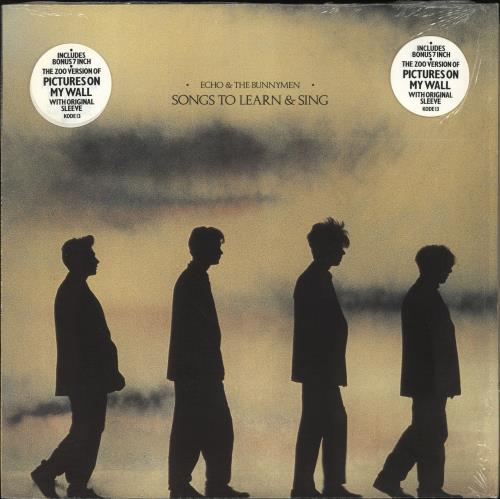 Echo & The Bunnymen Songs To Learn And Sing + 7" - Opened shrink vinyl LP album (LP record) UK ECHLPSO731349