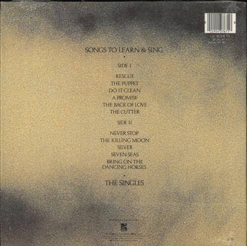 Echo & The Bunnymen Songs To Learn And Sing + 7" - Opened shrink vinyl LP album (LP record) UK ECHLPSO731349