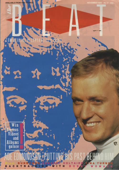 Echo & The Bunnymen The Beat - November 1985 magazine UK ECHMATH342594