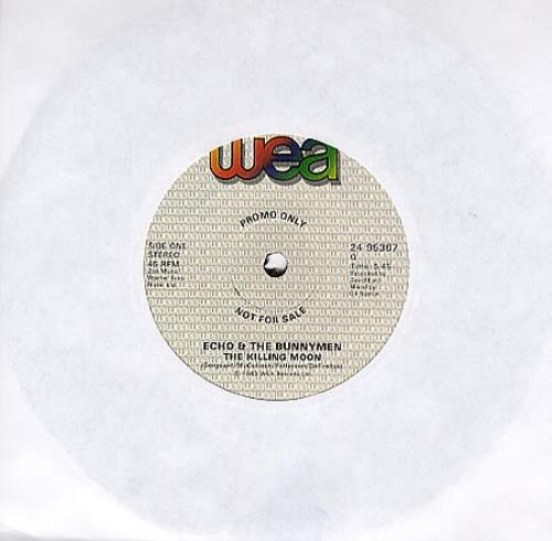 Echo & The Bunnymen The Killing Moon 7" vinyl single (7 inch record / 45) Canadian ECH07TH348003