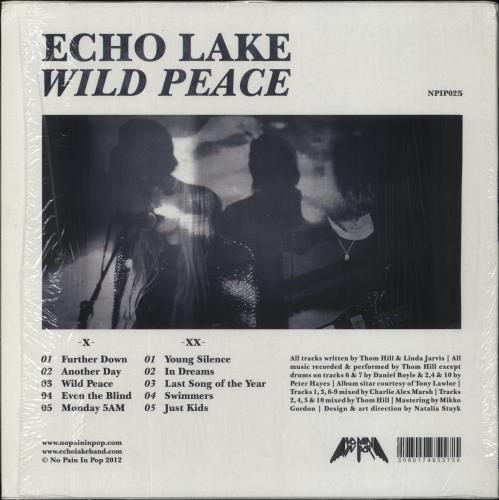 Echo Lake Wild Peace vinyl LP album (LP record) UK 6C-LPWI839110