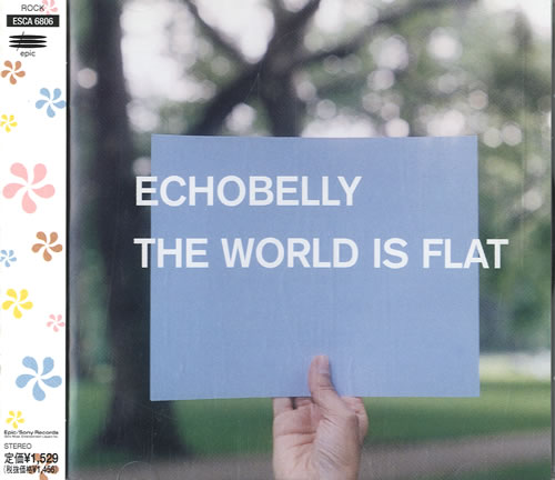Echobelly The World Is Flat CD single (CD5 / 5") Japanese ECBC5TH89982