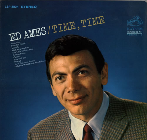 Ed Ames Time, Time vinyl LP album (LP record) US EDXLPTI562166