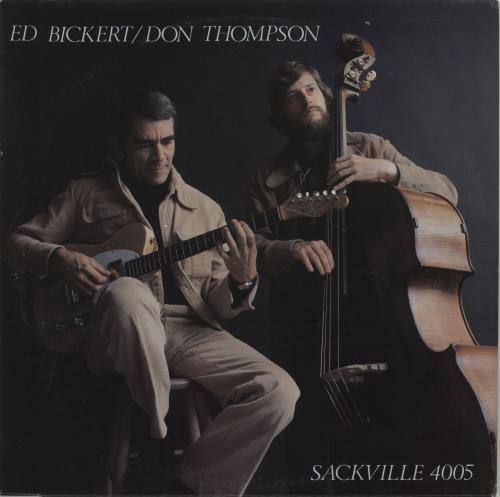 Ed Bickert Ed Bickert / Don Thompson vinyl LP album (LP record) Canadian 8EBLPED675969