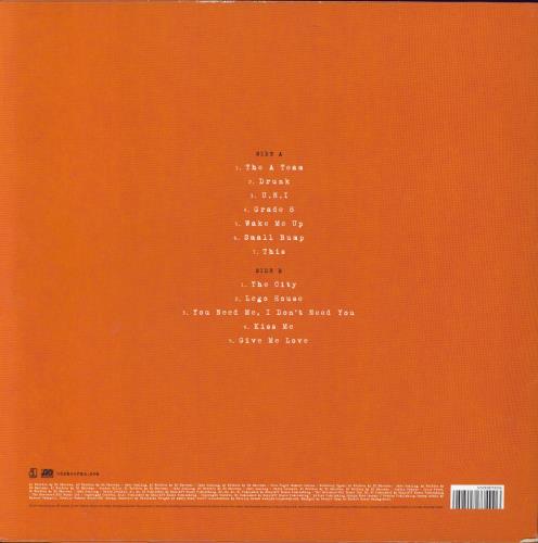 Ed Sheeran + (Plus) - White Vinyl - EX vinyl LP album (LP record) UK EJBLPPL797163