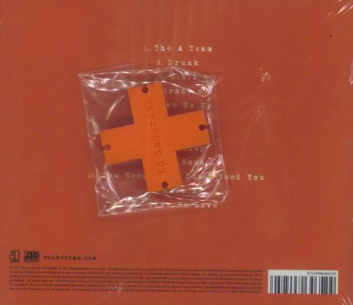 Ed Sheeran + [Plus] - Autographed - Sealed CD album (CDLP) UK EJBCDPL831500