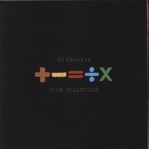 Ed Sheeran +-= [Tour Collection] - Clear Multi Splatter Vinyl 2-LP vinyl record set (Double LP Album) UK EJB2LTO872648
