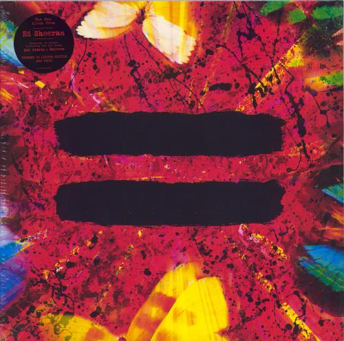 Ed Sheeran = (Equals) - Red - Sealed vinyl LP album (LP record) UK EJBLPEQ781324