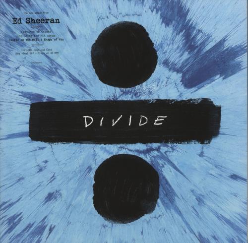 Ed Sheeran Divide - Stickered 2-LP vinyl record set (Double LP Album) UK EJB2LDI717730