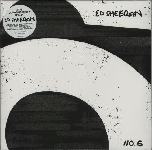 Ed Sheeran No.6 Collaborations Project - 180gram Vinyl - Sealed 2-LP vinyl record set (Double LP Album) UK EJB2LNO752333