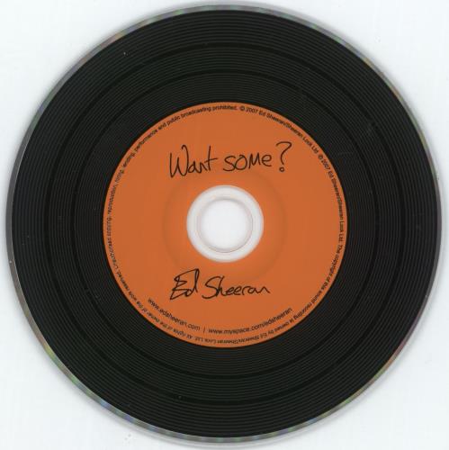 Ed Sheeran Want Some? CD album (CDLP) UK EJBCDWA881077