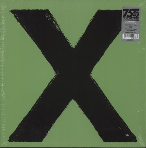Ed Sheeran X - Crystal Clear Vinyl 2-LP vinyl record set (Double LP Album) UK EJB2LXC872564