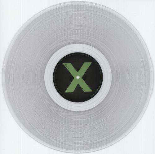 Ed Sheeran X - Crystal Clear Vinyl 2-LP vinyl record set (Double LP Album) UK EJB2LXC872564