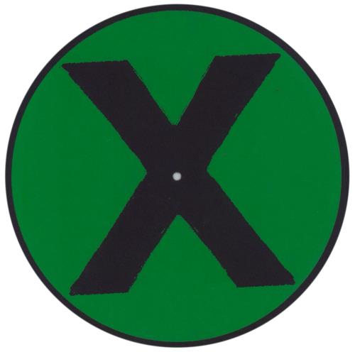 Ed Sheeran X - Green Vinyl + Slipmat 2-LP vinyl record set (Double LP Album) UK EJB2LXG856818