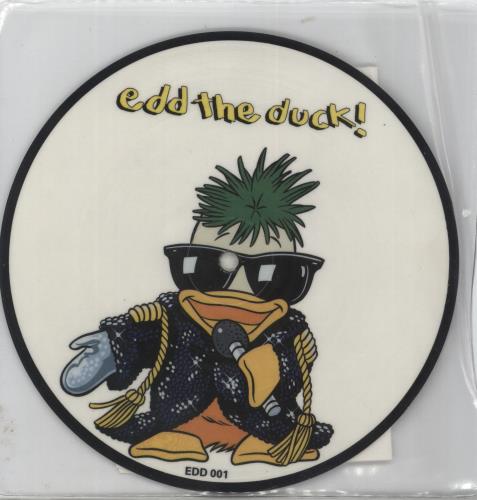 Edd The Duck Awesome Dood! + Letter 7" vinyl picture disc (7 inch picture disc single) UK EIK7PAW882240