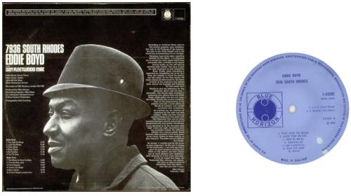 Eddie Boyd 7936 So. Rhodes vinyl LP album (LP record) UK E/BLPSO530099