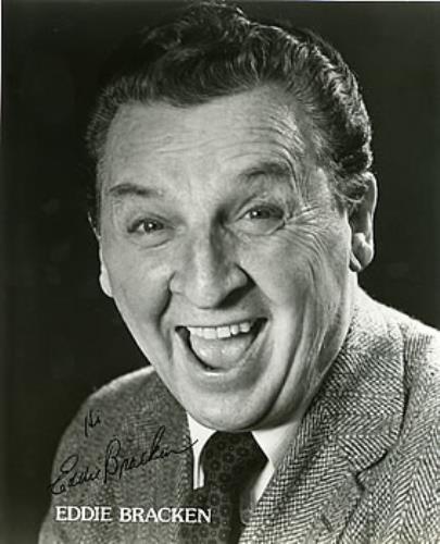 Eddie Bracken Autographed Portrait Photograph photograph UK EB1PHAU285307