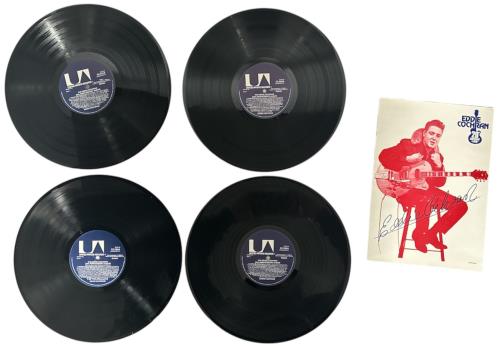 Eddie Cochran 20th Anniversary Album - 4xLP Box Set Vinyl Box Set UK EDCVXTH350699