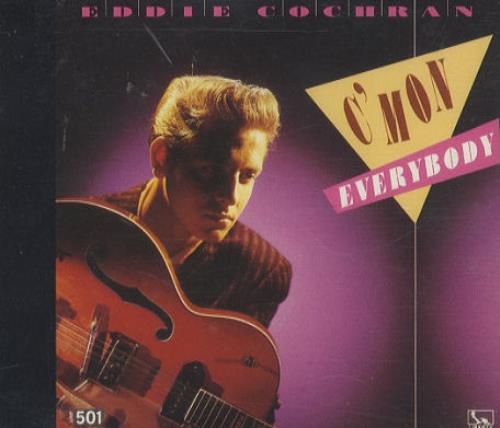 Eddie Cochran C'mon Everybody CD single (CD5 / 5") UK EDCC5CM41162