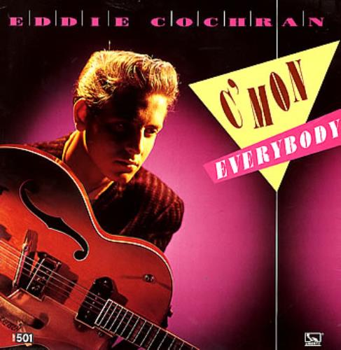 Eddie Cochran C'mon Everybody 12" vinyl single (12 inch record / Maxi-single) UK EDC12CM90322