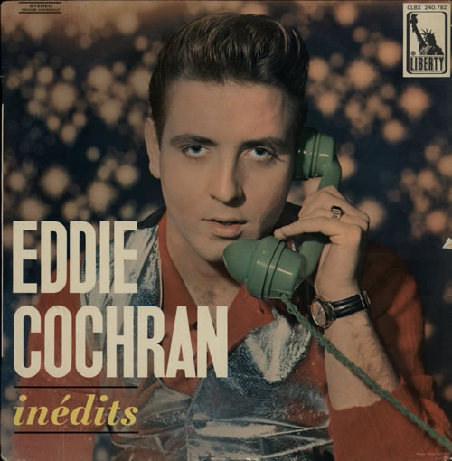 Eddie Cochran In�dits vinyl LP album (LP record) French EDCLPIN567367