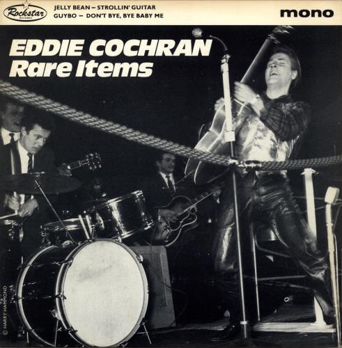 Eddie Cochran Rare Items 7" vinyl single (7 inch record / 45) UK EDC07RA702893